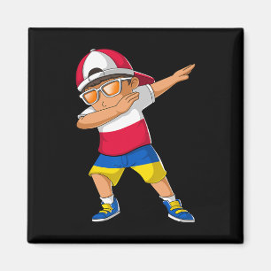 Half Polish Ukrainian Boy Poland Ukraine Flag Magnet