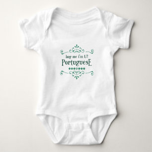 Half Portuguese Baby Bodysuit