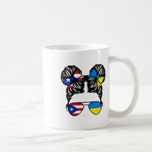 Half Puerto Rican Half Ukrainian Girl Puerto Rico Coffee Mug