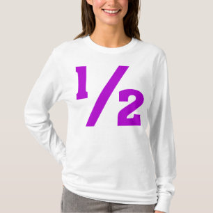 Half - Purple T-Shirt