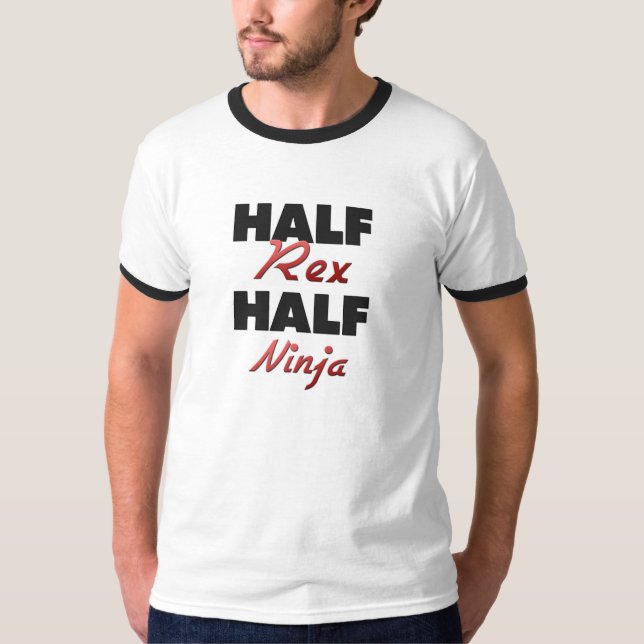 Half Rex Half Ninja T-Shirt (Front)