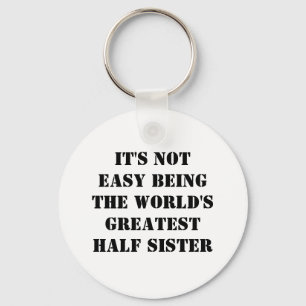 Half Sister Key Ring
