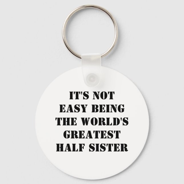 Half Sister Key Ring (Front)