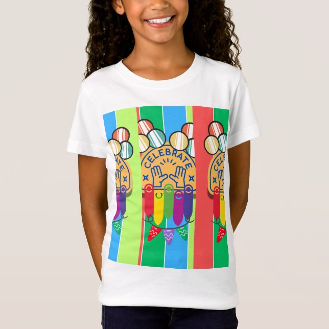 Half sleeve kids t shirt design (Front)