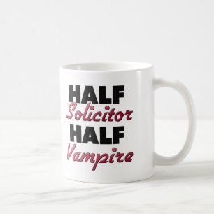 Half Solicitor Half Vampire Coffee Mug
