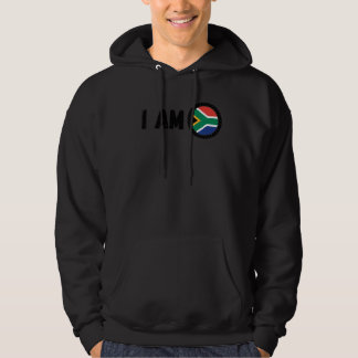 Half South African & American South Africa Heritag Hoodie