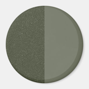Half Split Moss Green Magnet
