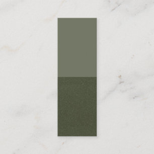 Half Textured Moss Green Card – Customisable