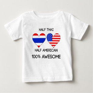 Half Thai Half American Baby T-Shirt