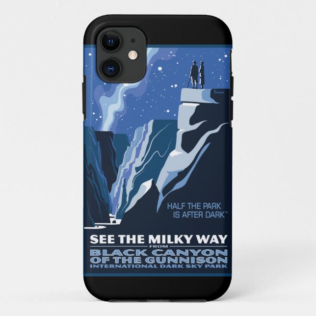 Half the Park is After Dark(TM) Case-Mate iPhone Case (Back)