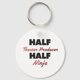 Half Theatre Producer Half Ninja Key Ring