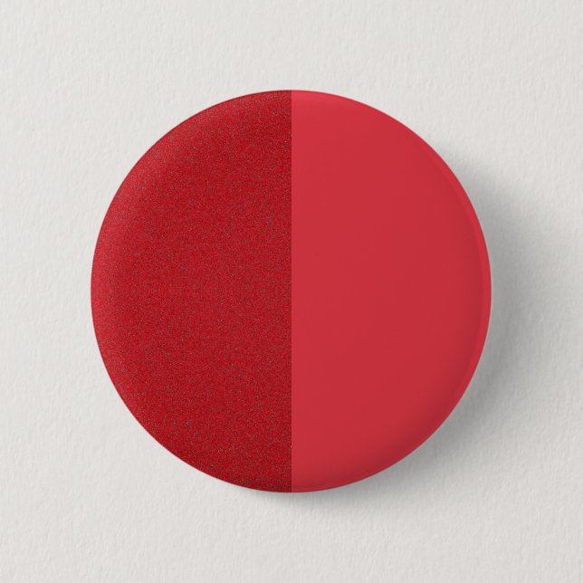 Half-Tone Tomato Red Texture Button – Customisable (Front)