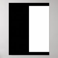 half white half black, half black half white