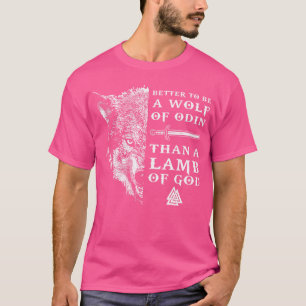Half Wolf Of Odin Norse Mythology T-Shirt