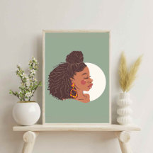 Half woman half moon