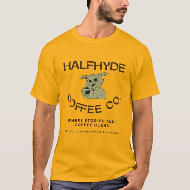 Halfhyde Coffee Company Logo T-Shirt (Front)