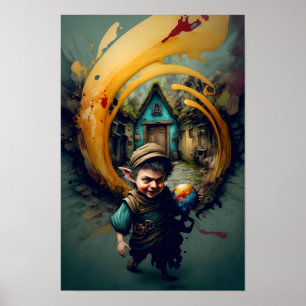 Halfling Adventurer Poster D&D Art 2