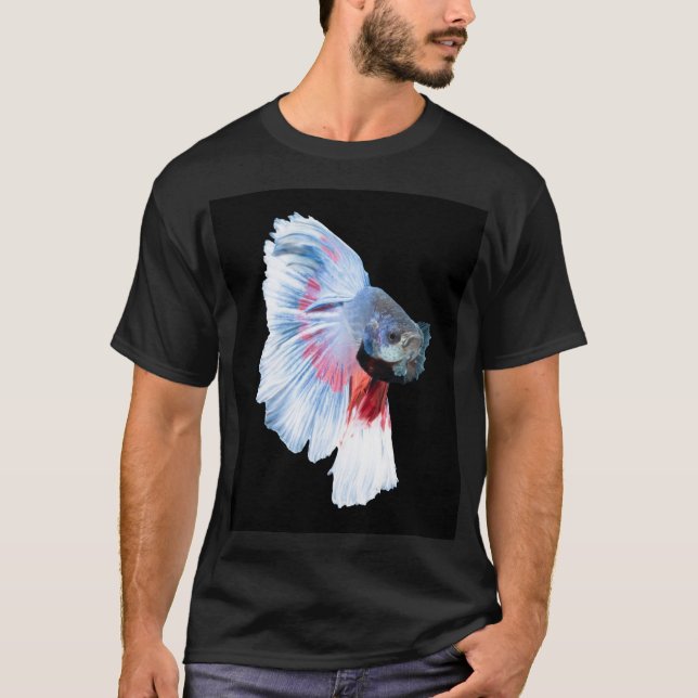 Halfmoon Betta Fish T-Shirt (Front)