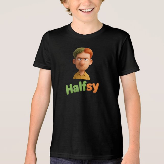 HALFSY STYLE Tri-Blend SHIRT (Front)