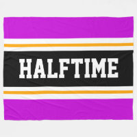 HALFTIME Bright Pink Black White Racing Stripes