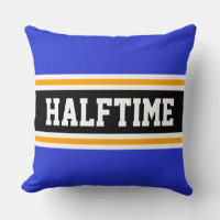 HALFTIME Fun Navy Blue Yellow Black Sporty Stripes