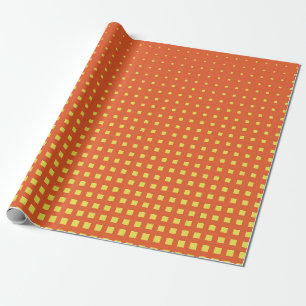 Halftone background. Comic style. Abstract geometr Wrapping Paper