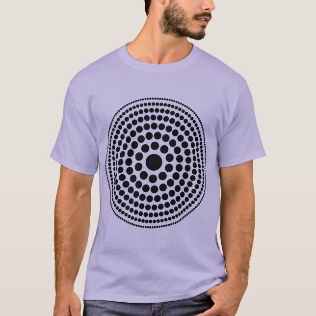 Halftone Circle 01 T-Shirt (Front)