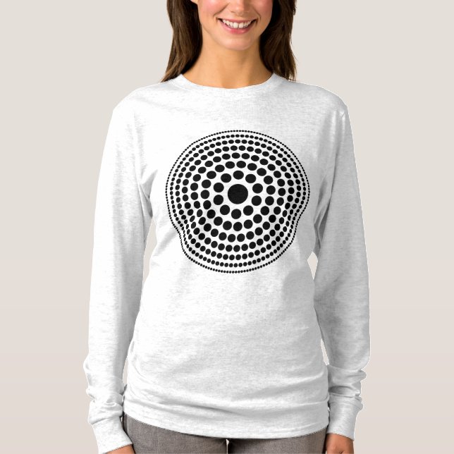 Halftone Circle 01 T-Shirt (Front)