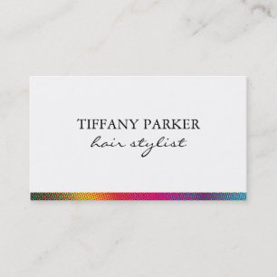 Halftone Colours Business Card