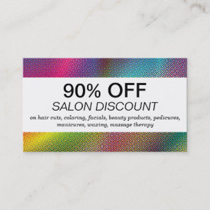 Halftone Colours (discount card) Discount Card