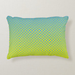 Halftone illustrationpop, art, pattern, comic, gra decorative cushion