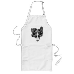 halftone kitchen gaze long apron