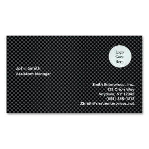 Halftone Logo Information Company Business Magnet