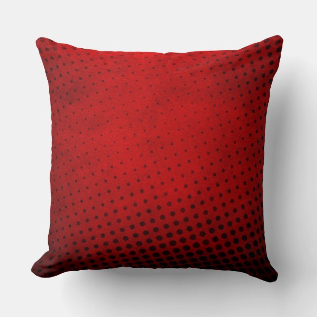 Halftone pattern background cushion (Front)