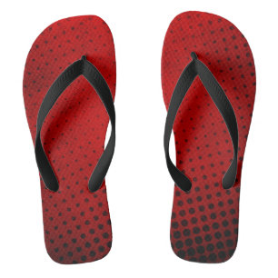 Halftone pattern background jandals