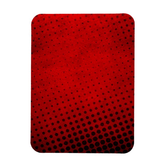 Halftone pattern background magnet (Vertical)