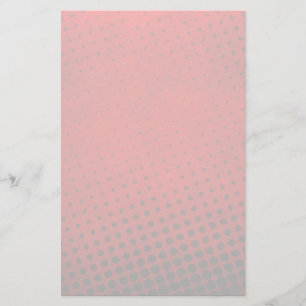 Halftone pattern background stationery