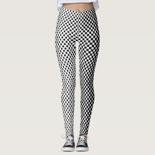 Halftone Pattern Gradient Leggings