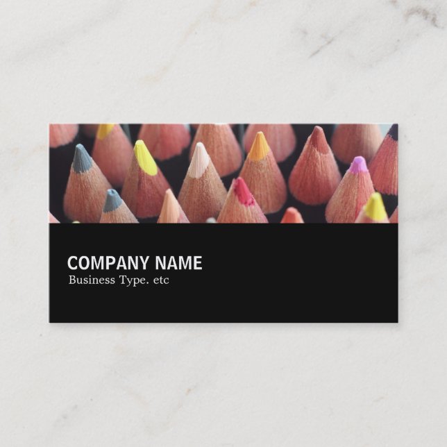 Halfway 0106 - Colour Pencils Business Card (Front)