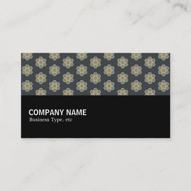 Halfway 0137 - Geometric Pattern 015 Business Card (Front)