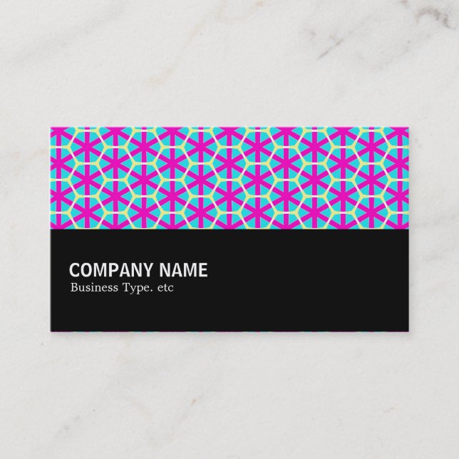 Halfway 0139 - Geometric Pattern 017 Business Card (Front)