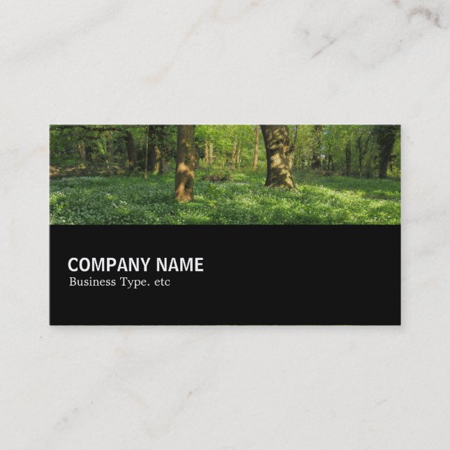 Halfway 0145 - Spring in the Woods Business Card (Front)