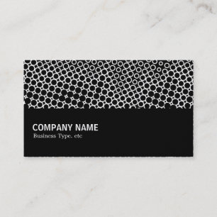Halfway 051 - Extreme Halftone (Gold) Business Card