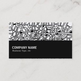 Halfway 05 - Abstract Network Business Card