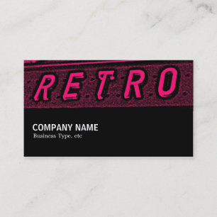 Halfway 094 - Retro is Darkroom Business Card