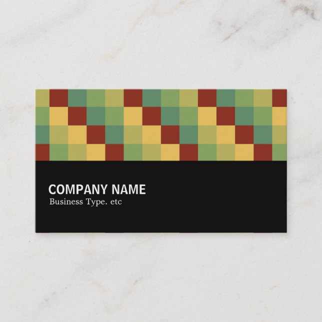 Halfway - Colour Squares 016 Business Card (Front)