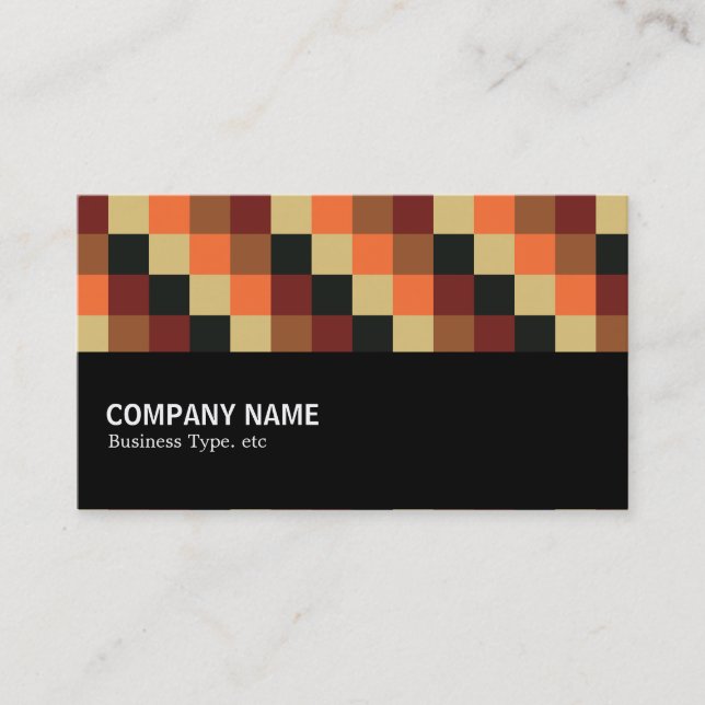 Halfway - Colour Squares 04 Business Card (Front)