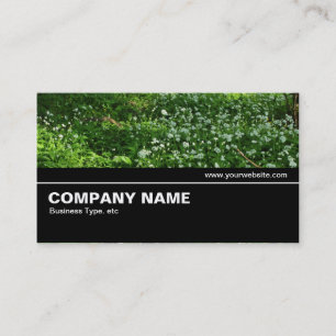 Halfway V2 026 - Woodland Flowers Business Card