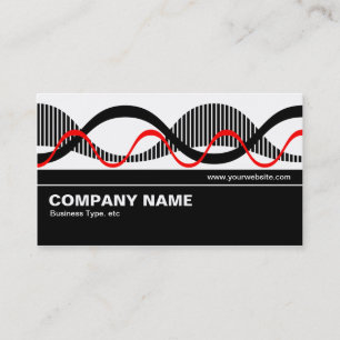 Halfway V2 - Sound Waves Business Card