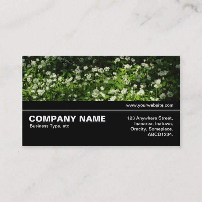 Halfway V3 035 - Wild Garlic Business Card (Front)